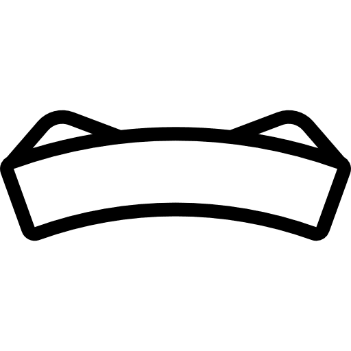 Ribbon lace title technology icon Ribbon lace title technology icon