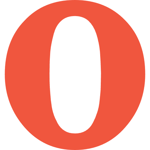 Opera social network brands logotype icon Opera social network brands logotype icon