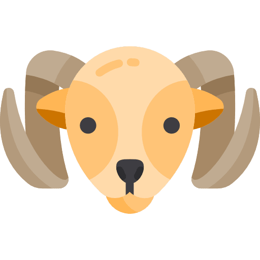 Aries constellation zodiac astrology icon