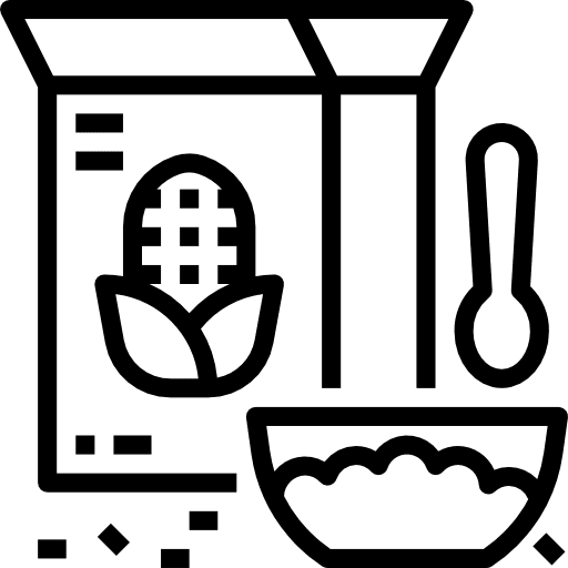 Cereal cereals breakfast meal icon