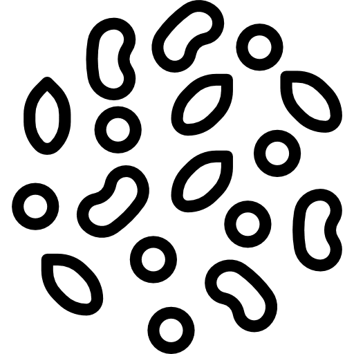 Grain food grain beans icon