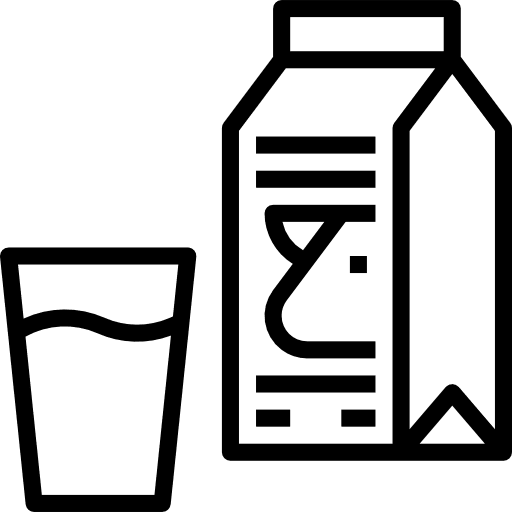 Milk milk breakfast food icon