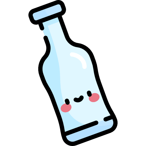 Glass bottle glass bottle liquid icon