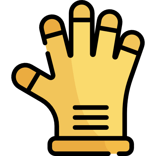 Glove protectors fashion construction icon