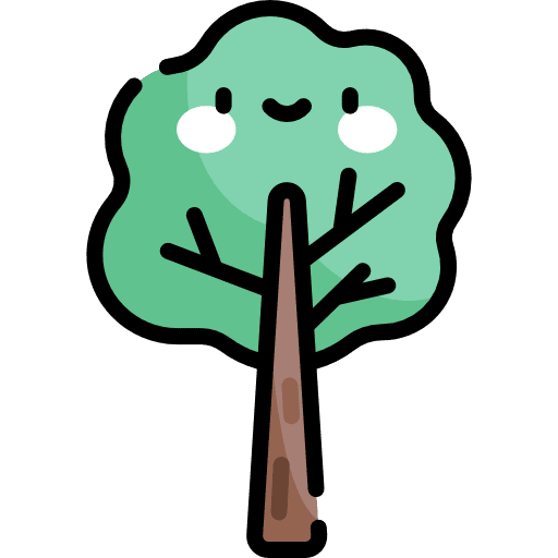Tree tree gardening botanical icon