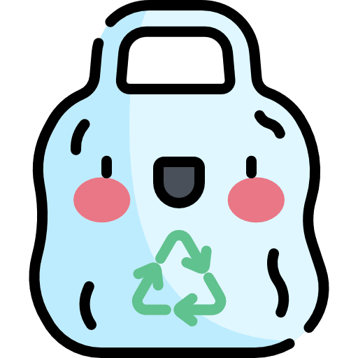 Shopping bag shop ecology recycled bag icon