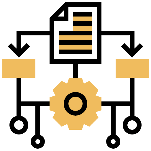 Algorithm network electronics algorithm icon