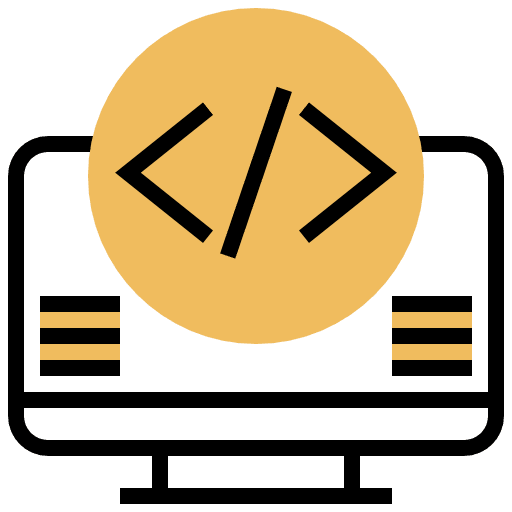 Code ui application computer icon