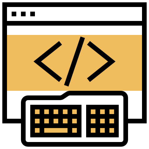 Code website ui data icon Code website ui data icon