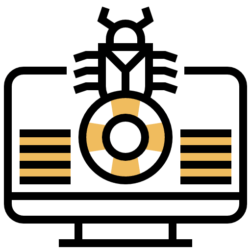 Bug interface computer bug icon Bug interface computer bug icon