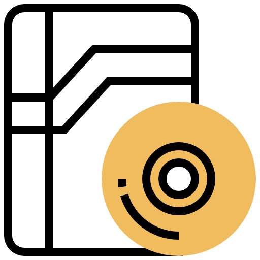 Software disc data ui icon Software disc data ui icon