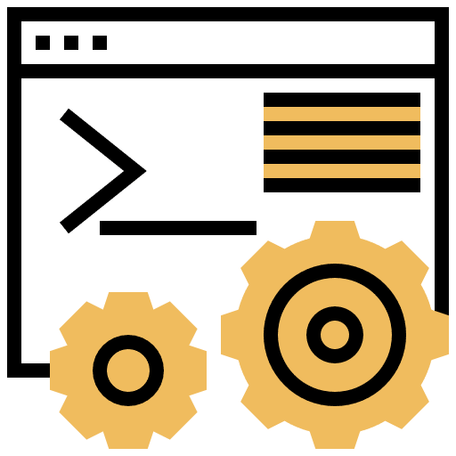 Website cogwheel browser website icon Website cogwheel browser website icon