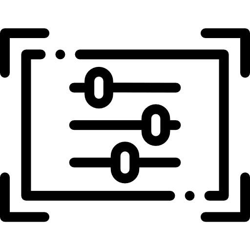 Option multimedia option setup option icon