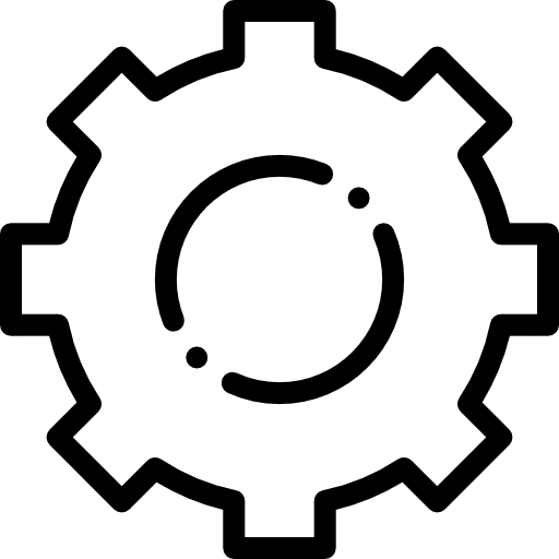 Options cog ui construction and tools icon