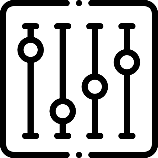 Options settings personalized edit tools icon