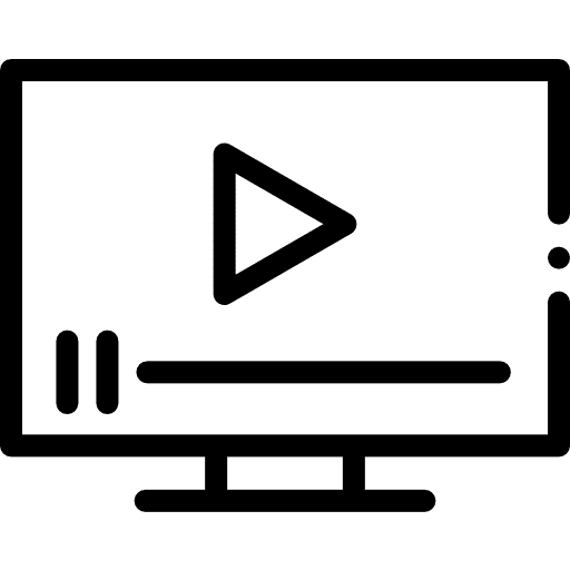 Video multimedia multimedia option ui icon