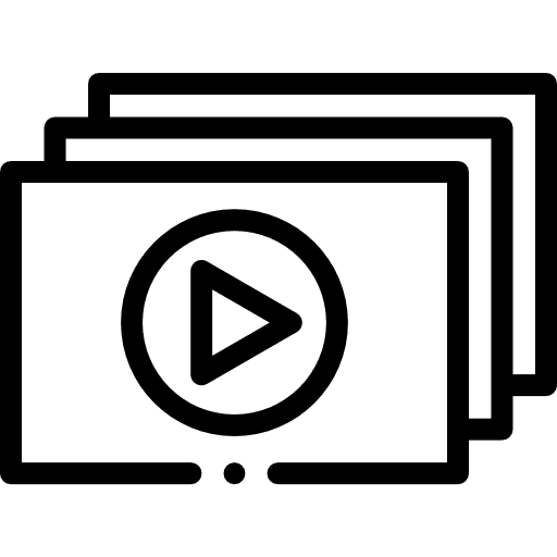 Video social network video brand icon