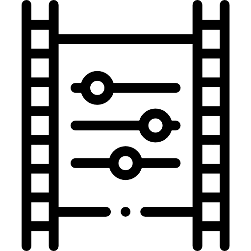 Film photo art and design entertainment icon