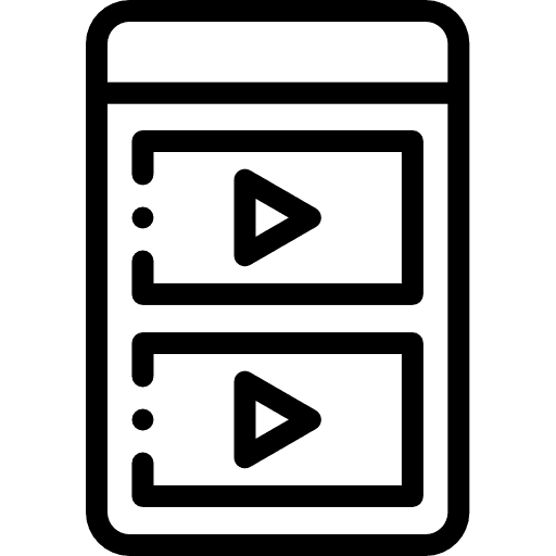 Music app interface mobile app cellphone icon