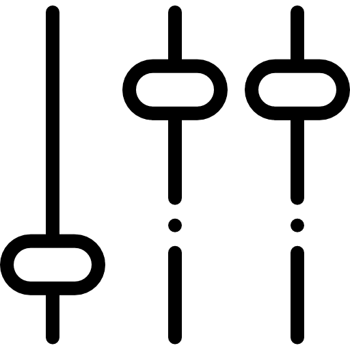 Settings personalized setup music player icon