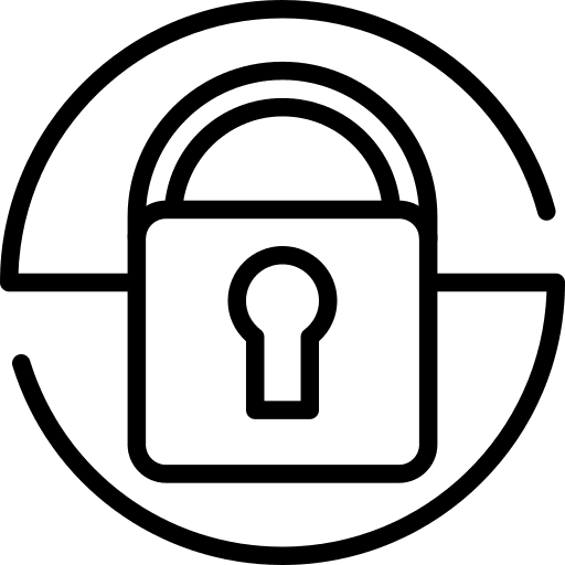 Padlock locked padlock tools and utensils icon