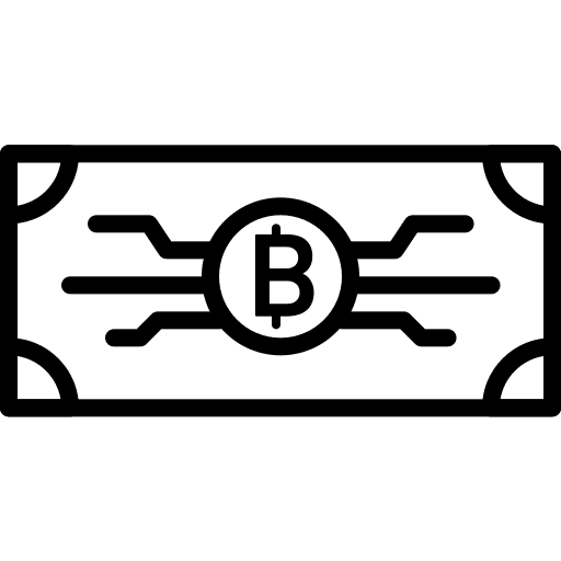 Bitcoin bitcoin money cryptocurrency icon