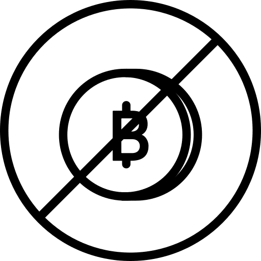 Bitcoin business and finance business currency icon