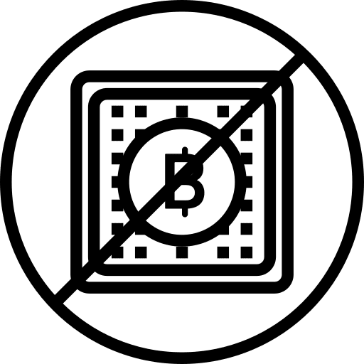 Bitcoin programming language shapes and symbols mining icon