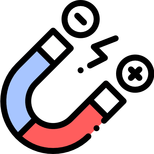 Magnet magnet education magnetism icon