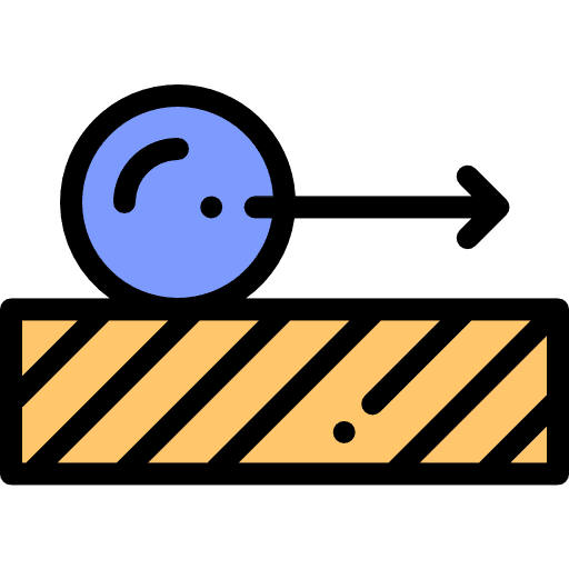 Motion shapes and symbols movement arrow icon