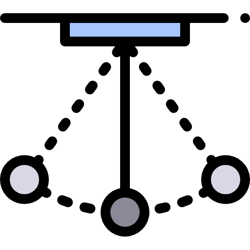 Pendulum school movement physics icon
