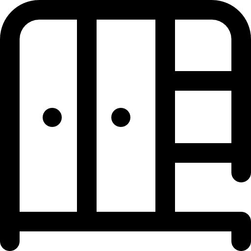 Closet sportive locker closet icon Closet sportive locker closet icon