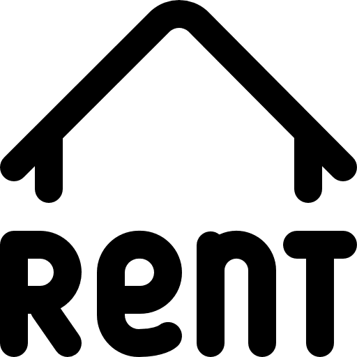 Rent farm buildings for rent icon Rent farm buildings for rent icon