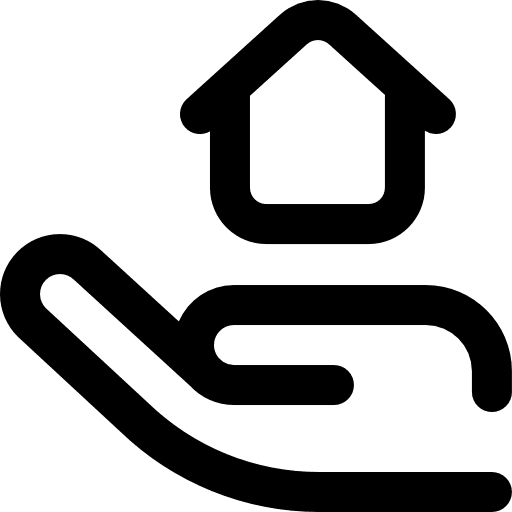 Real estate hands hands and gestures insurance icon Real estate hands hands and gestures insurance icon