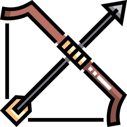 Bow and arrow weapon arrow bow and arrow icon Bow and arrow weapon arrow bow and arrow icon