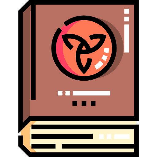 Book shapes and symbols book astrology icon Book shapes and symbols book astrology icon