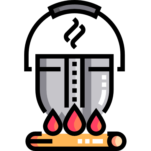 Cooking pot food food and restaurant fire icon Cooking pot food food and restaurant fire icon