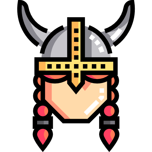 Viking nordic avatar clothing icon Viking nordic avatar clothing icon