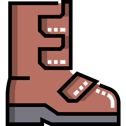 Boot fashion clothes footwear icon Boot fashion clothes footwear icon