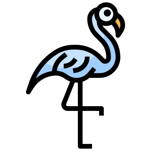 Flamingo flamingo animal kingdom bird icon