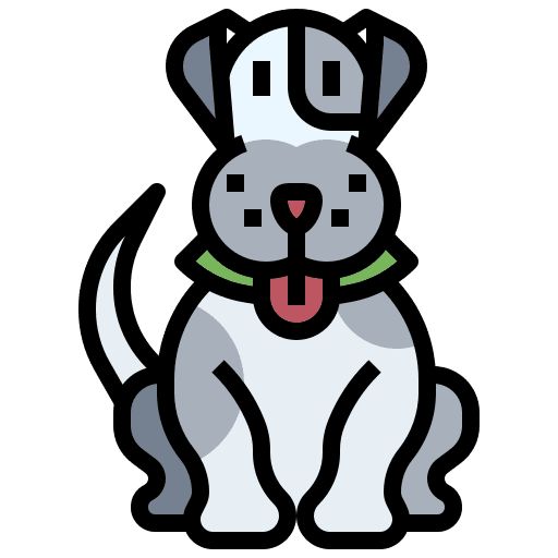 Puppy animal avatar wild life icon