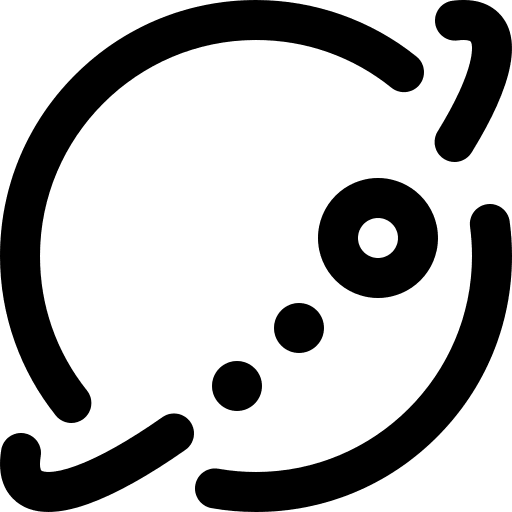 Satellite astrology space nature icon