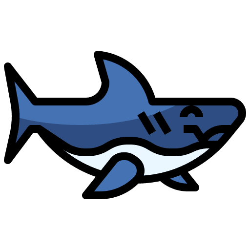 Shark shark animals aquarium icon