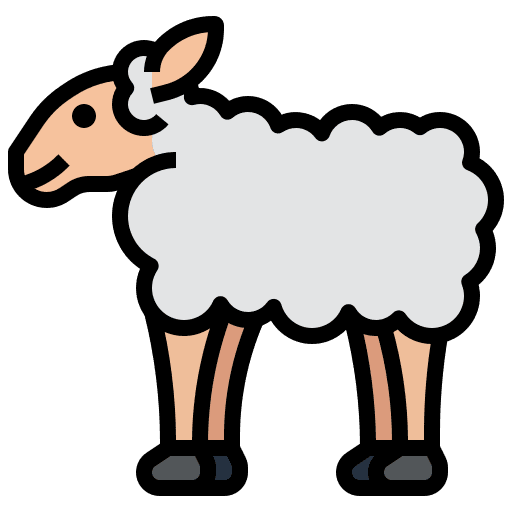 Sheep animal kingdom sheep mammal icon