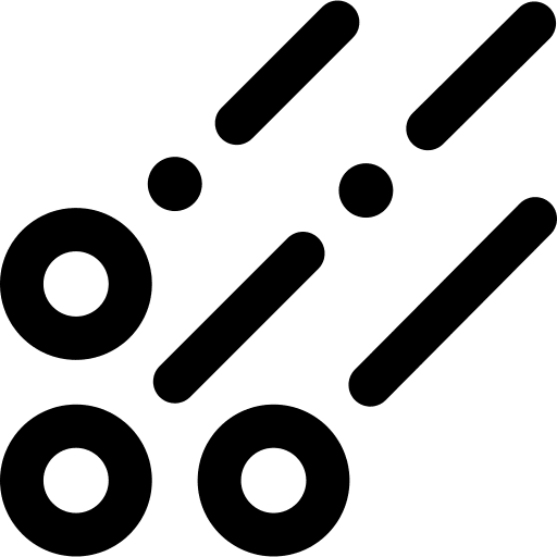 Meteor shower space asteroid meteor shower icon Meteor shower space asteroid meteor shower icon