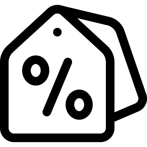 Coupon commerce and shopping coupon voucher icon