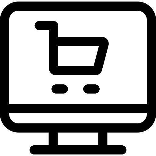 Ecommerce ecommerce online shopping marketplace icon