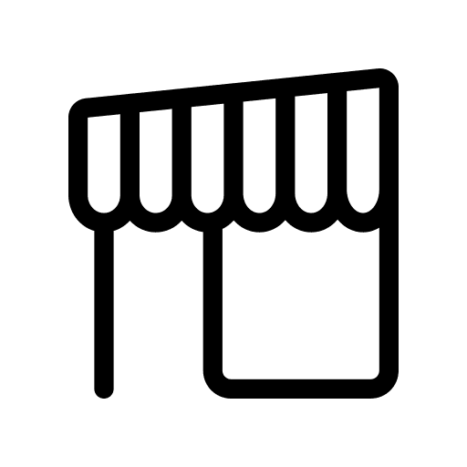 Shop mobile phone online shopping commerce and shopping icon