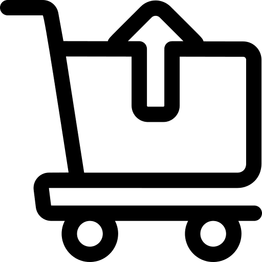 Shopping cart remove cart buy icon