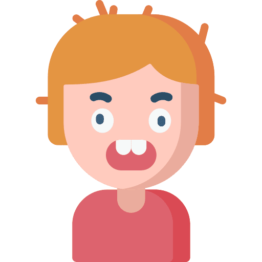 Crazy boy mad man icon Crazy boy mad man icon